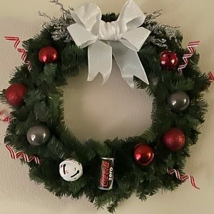 Coca Cola Holiday Wreath